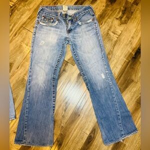 True Religion  Joey Tag Light Blue Flare